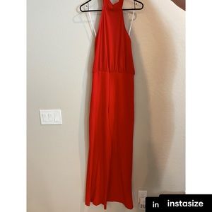 Moments for Life red halter neck Jumpsuit